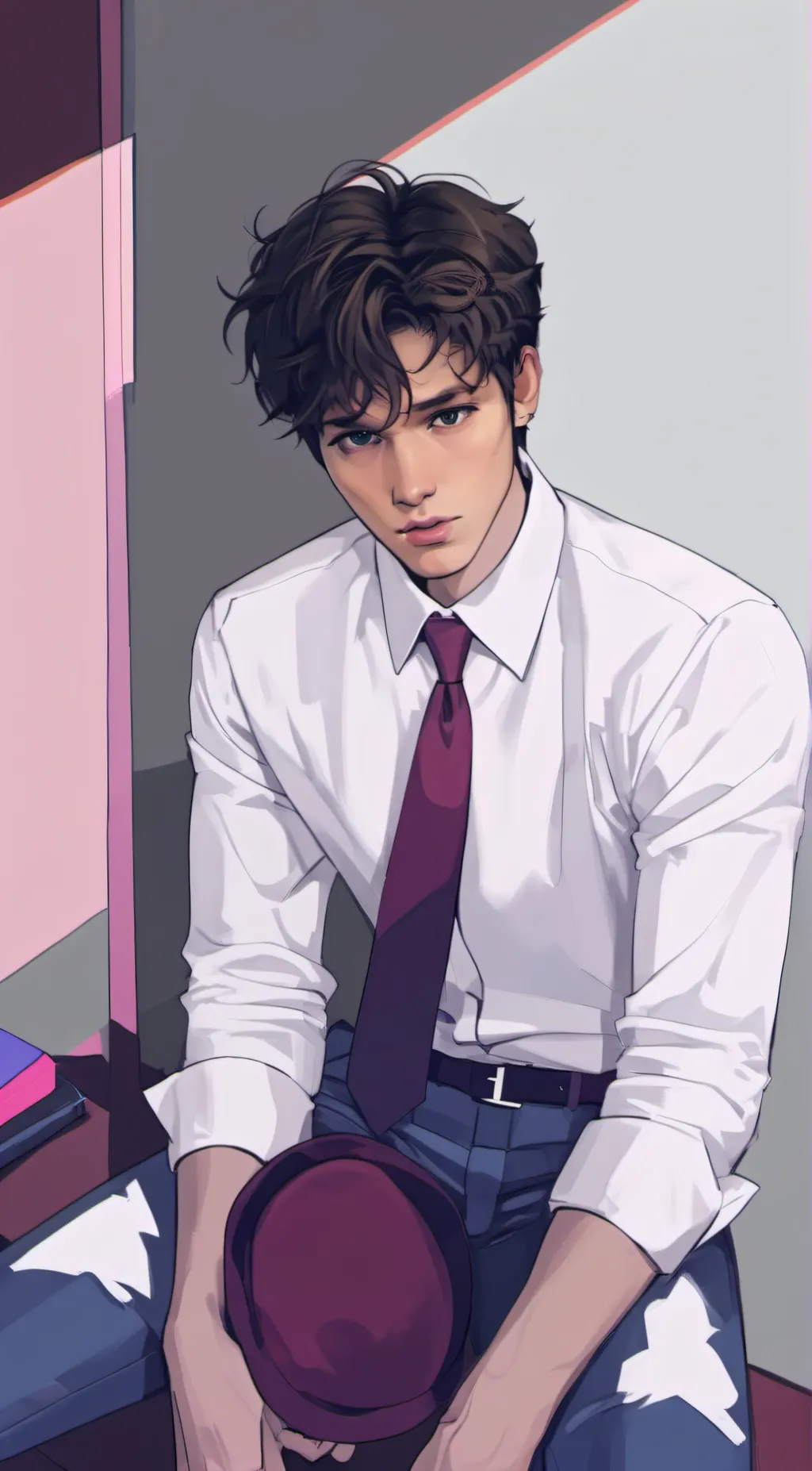 ai character: Mattheo riddle🦕 background