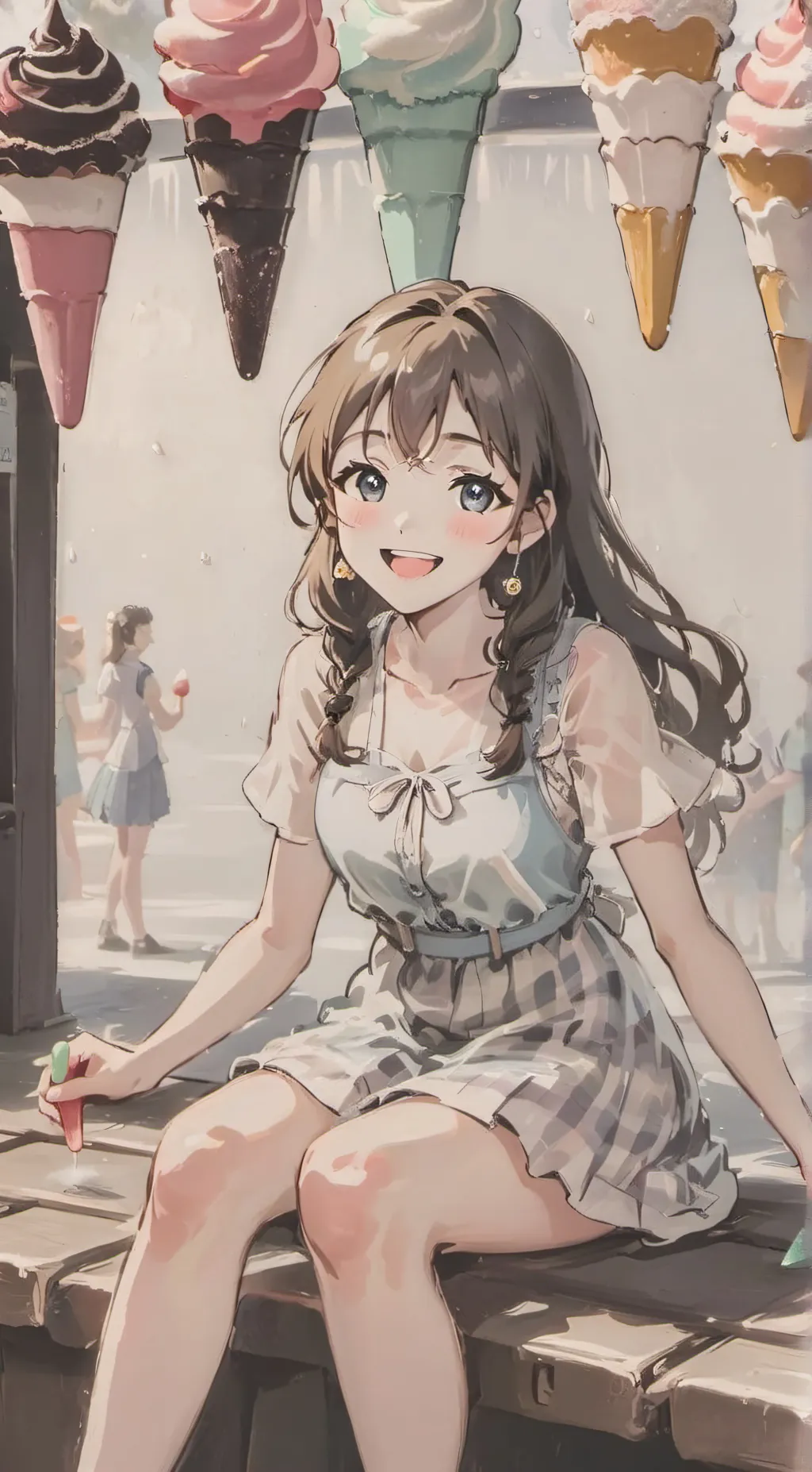 ai character: Veronica!! background