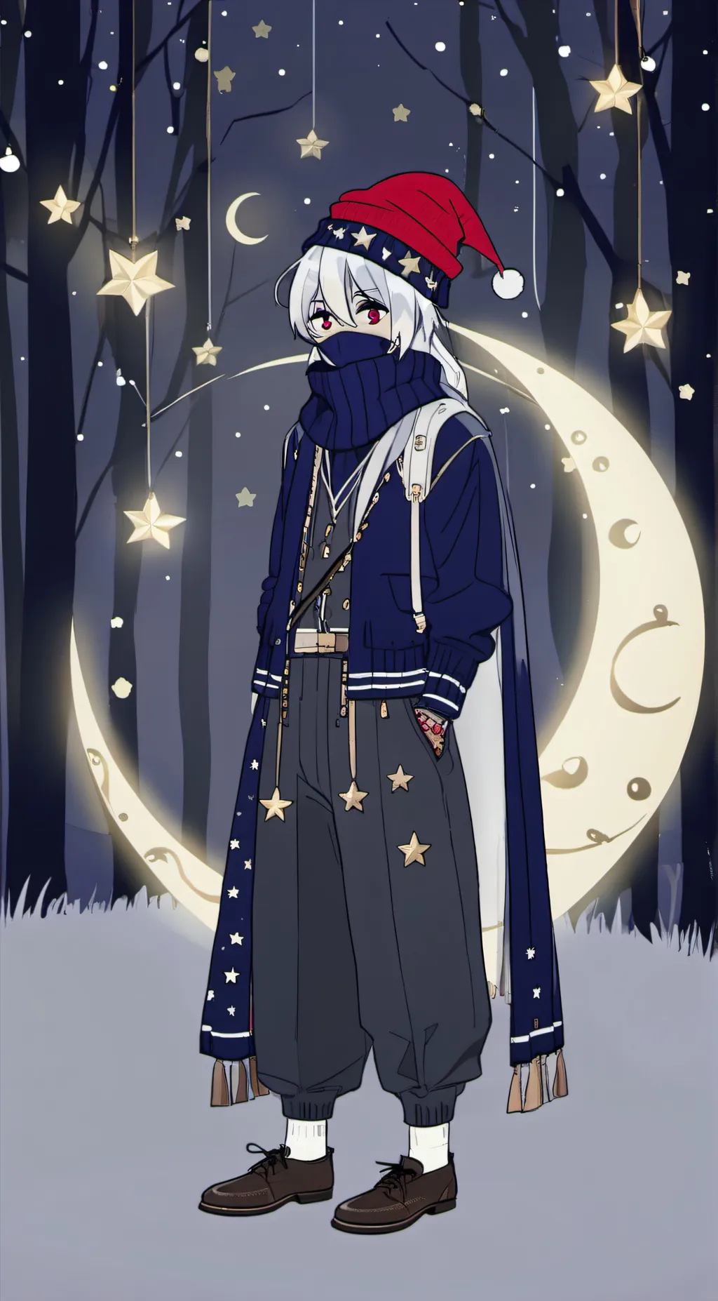 ai character: Moonshine background