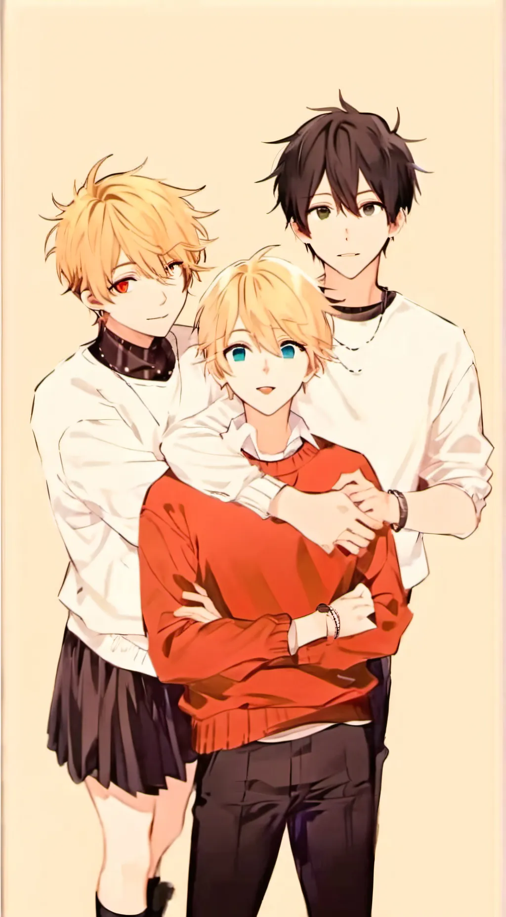 ai character: the three background