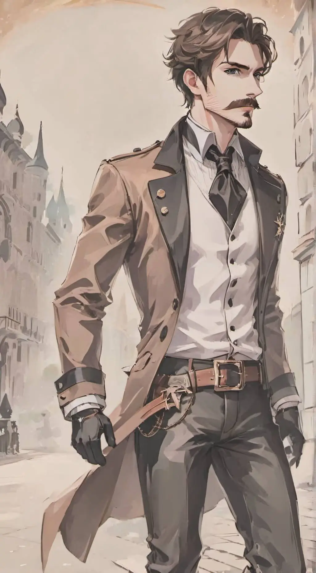 ai character: Reginald  background