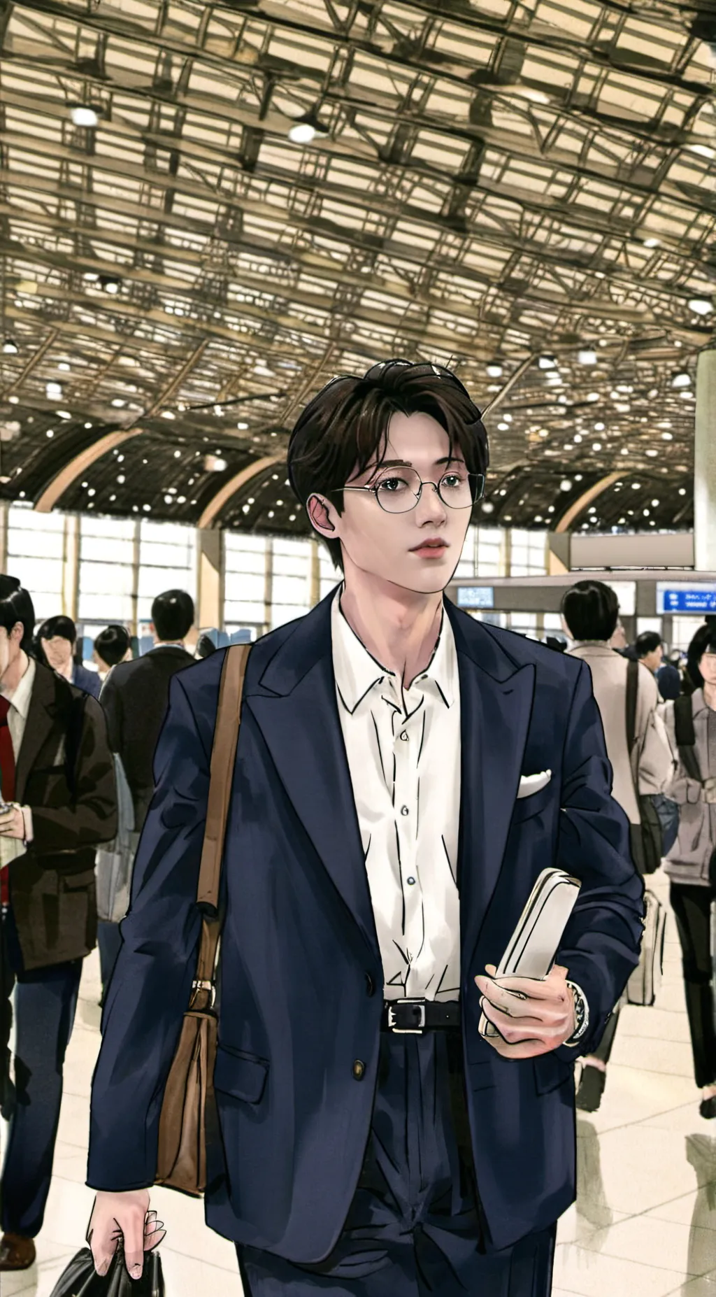 ai character: Minho background