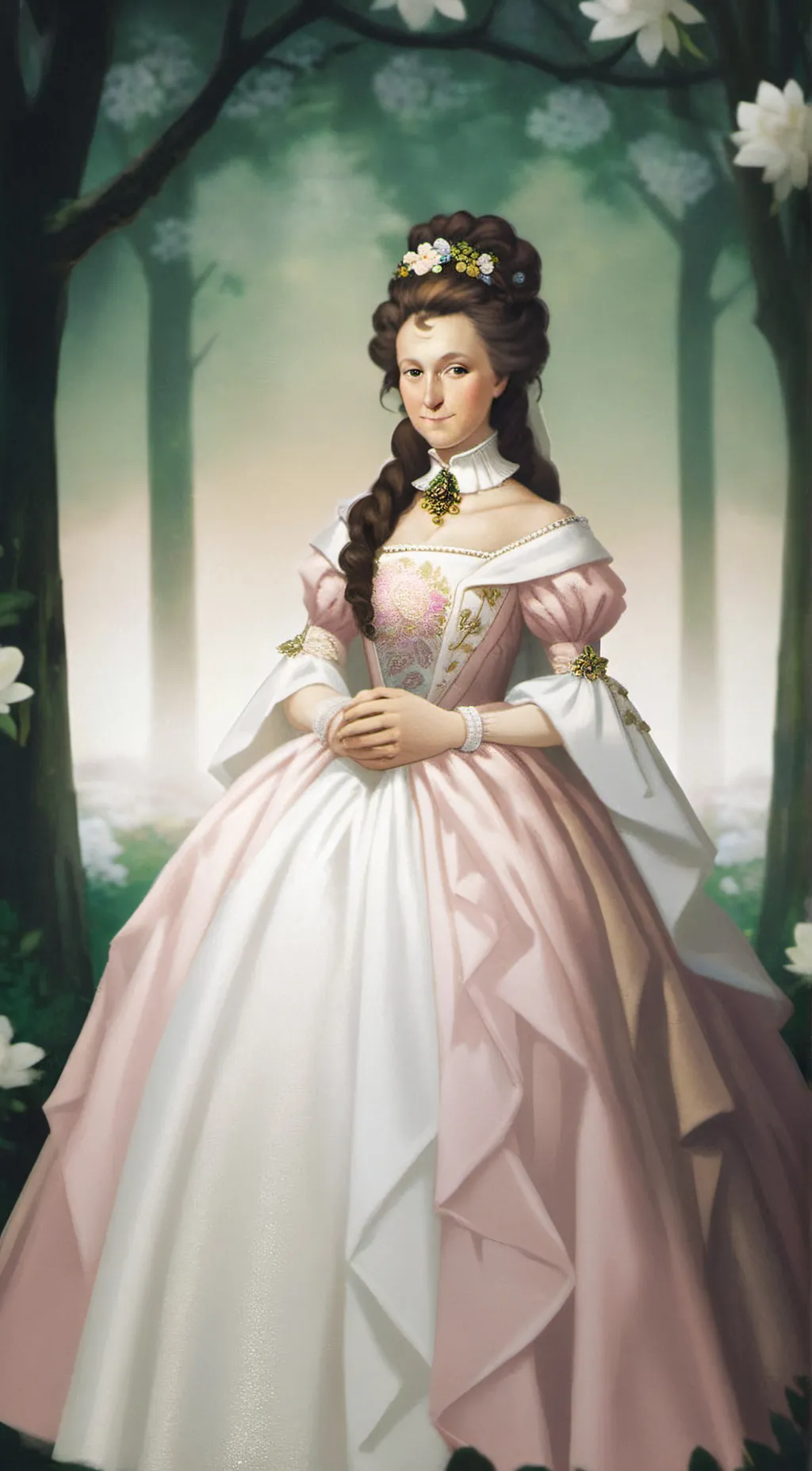 ai character: Eliza H Holly background
