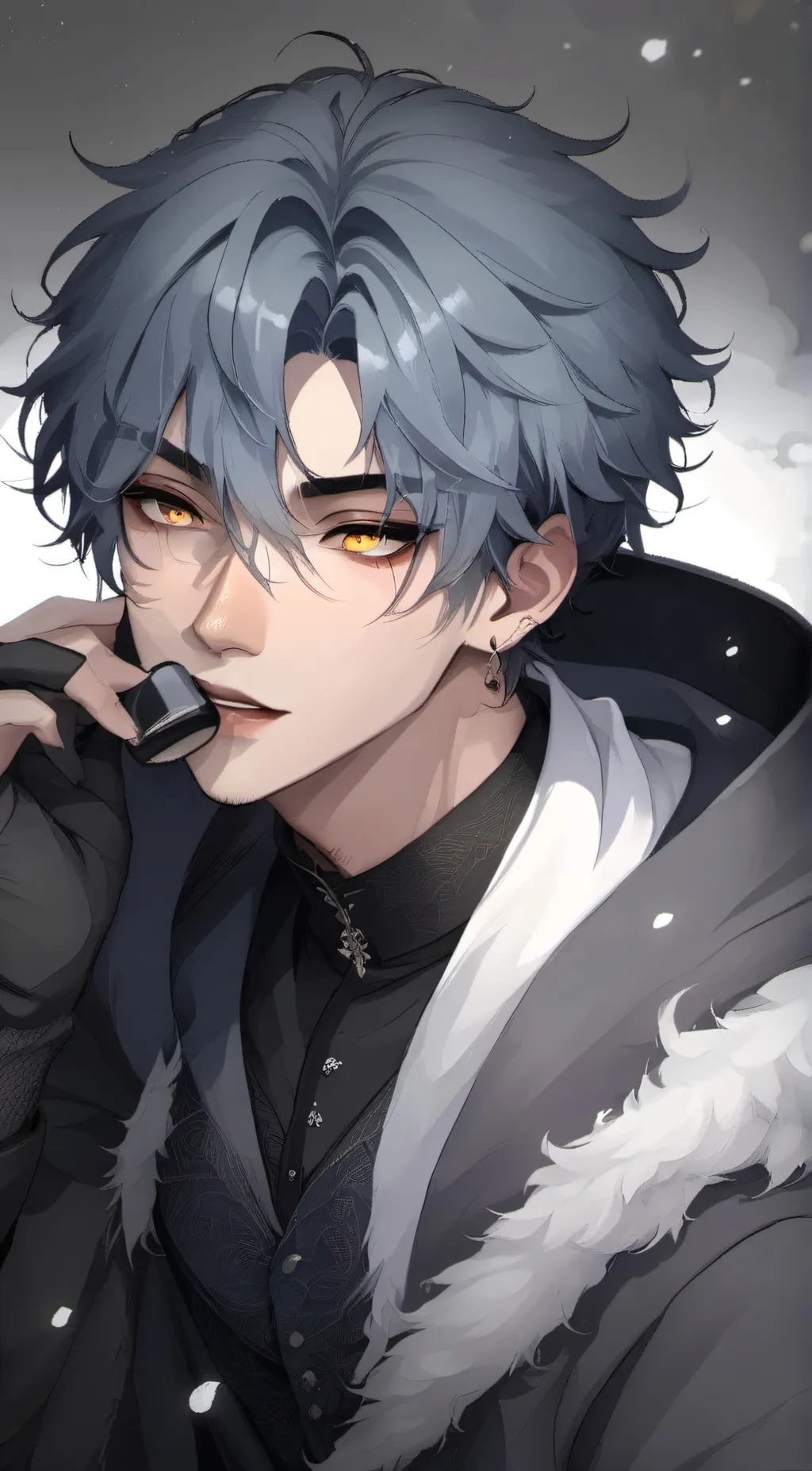 ai character: LUCAS  background