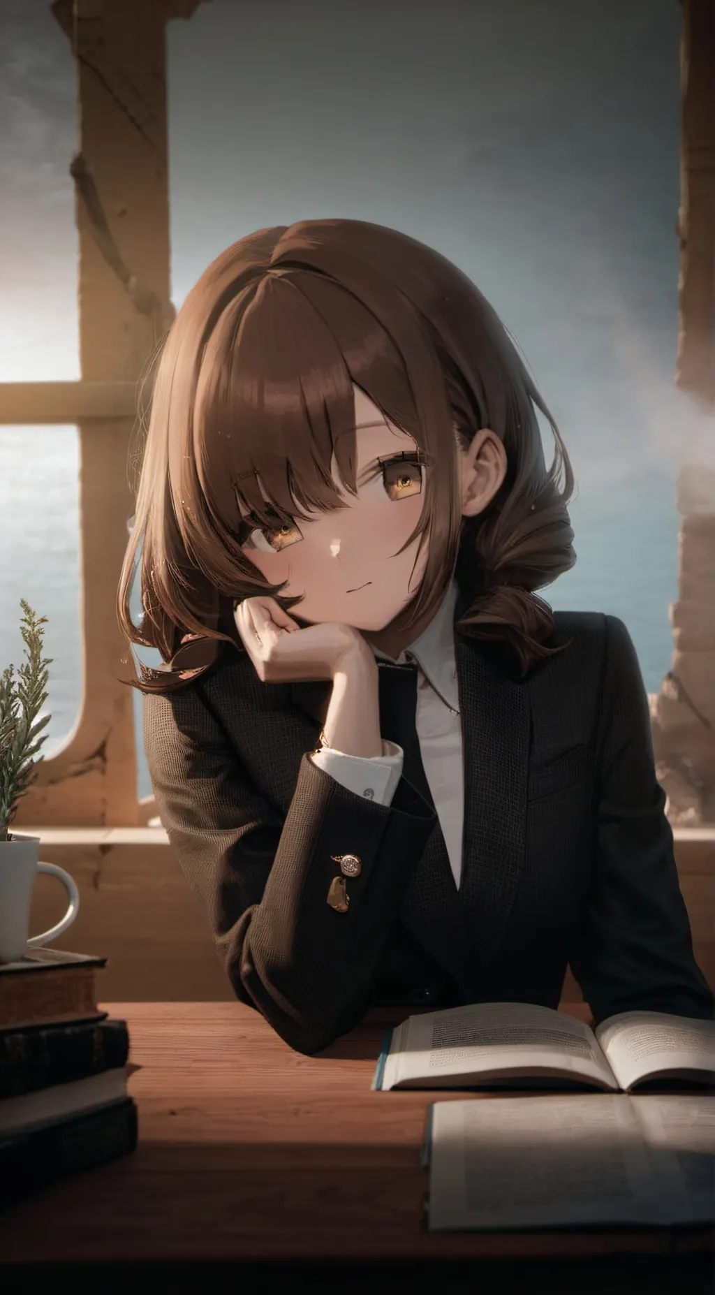 ai character: Jolie background