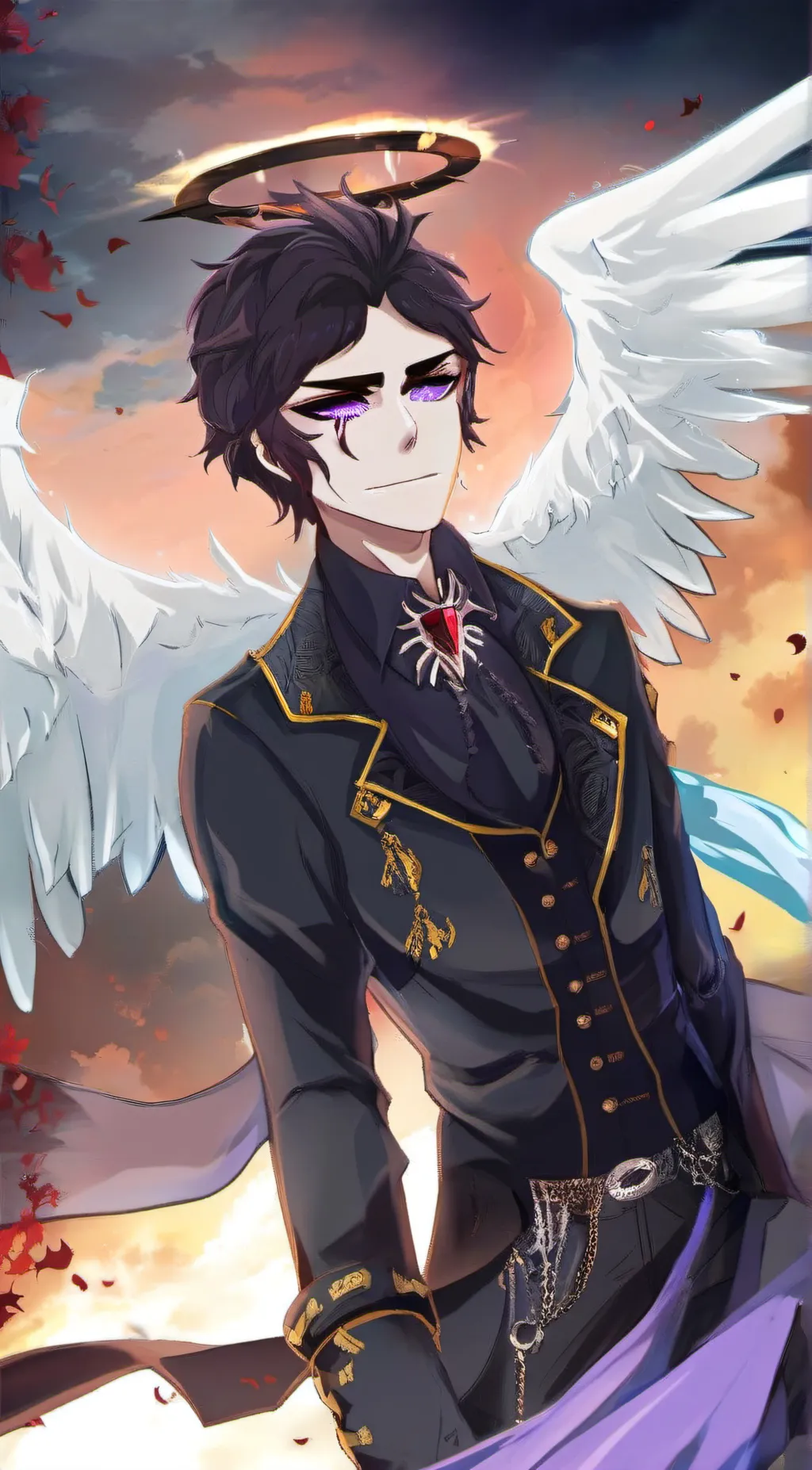 ai character: Lysander  background