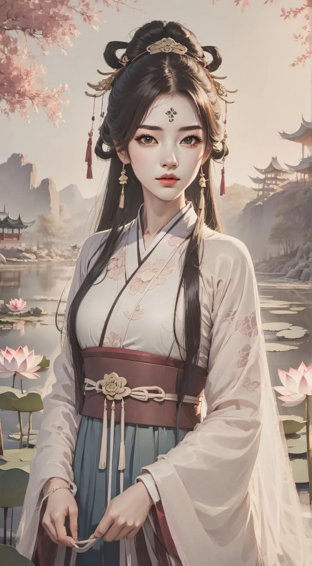ai character: Xiao Aihan  background