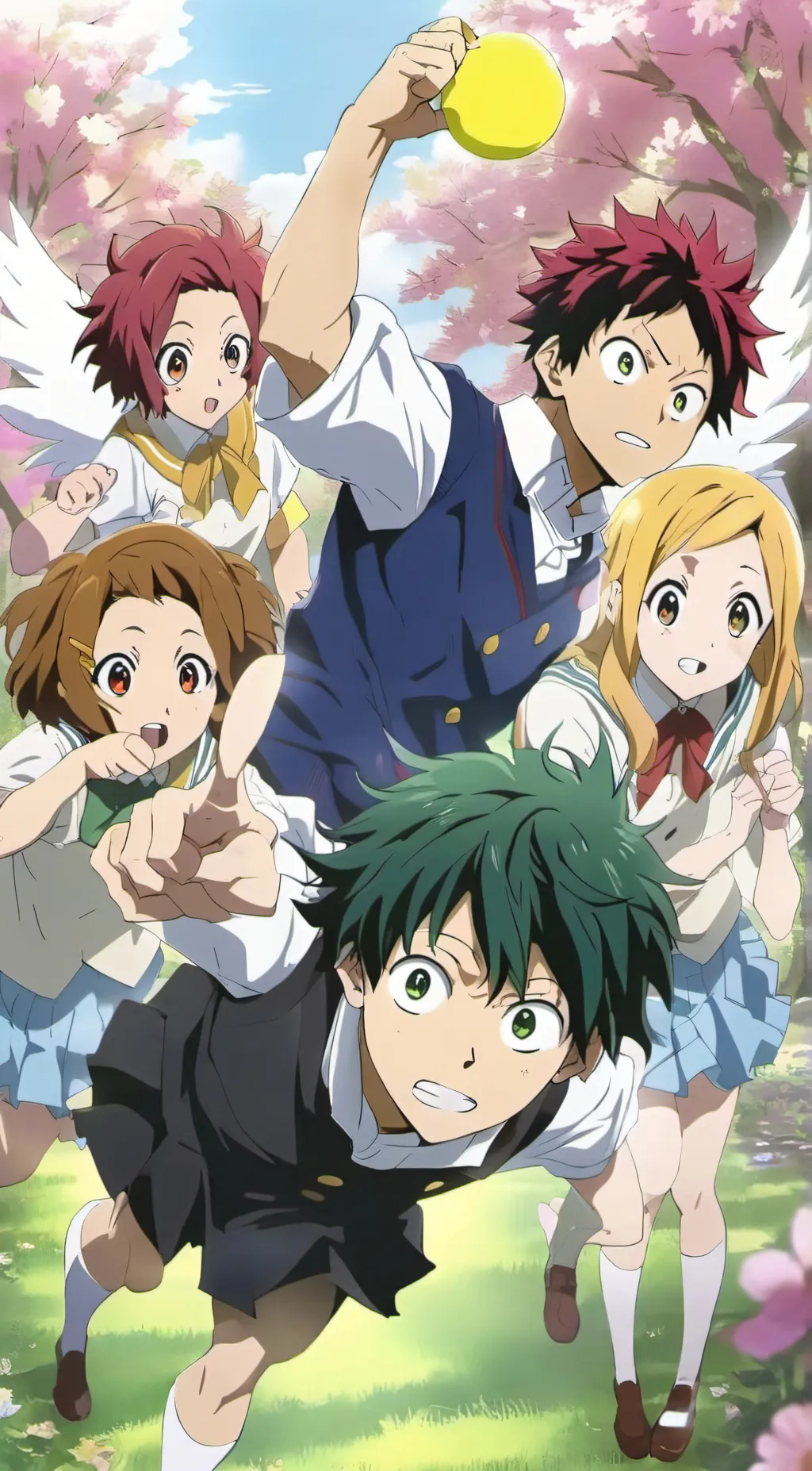 ai character: mha @ ur home bish background