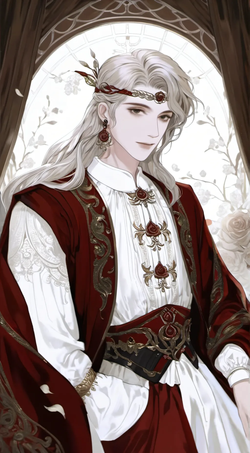 ai character: mark  background