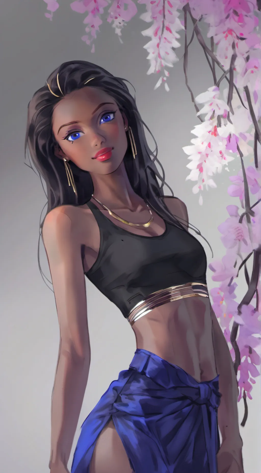 ai character: elliana background