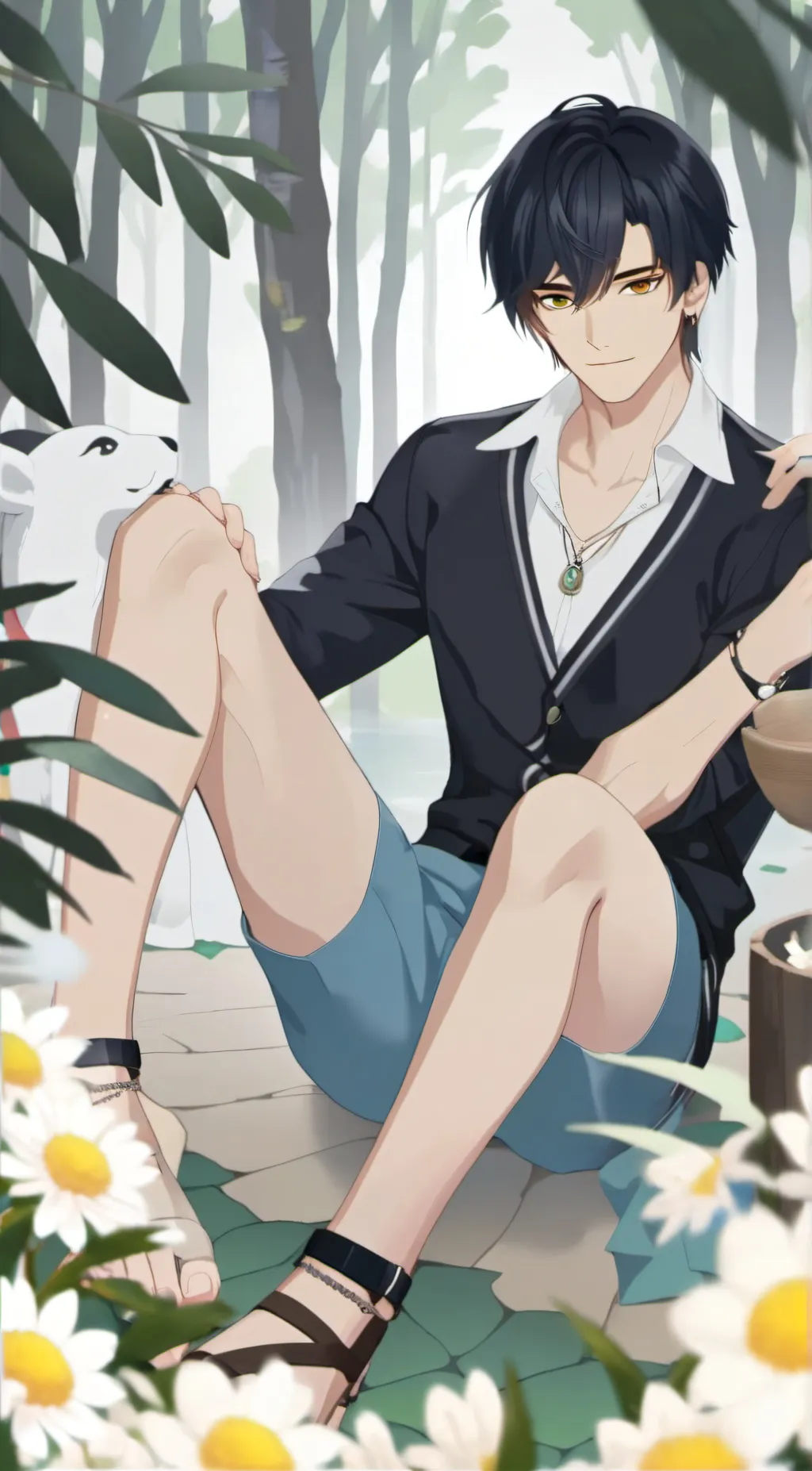 ai character: Dylan Downey background