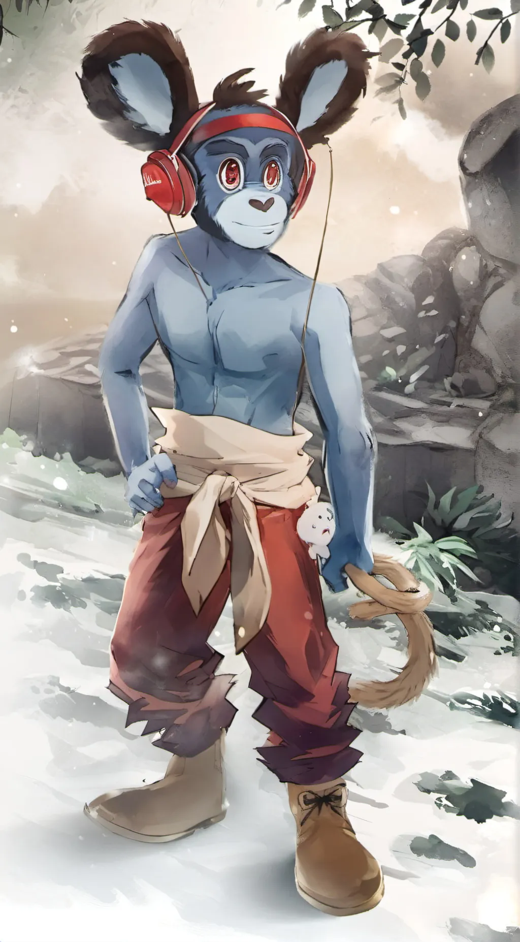 ai character: riggy background