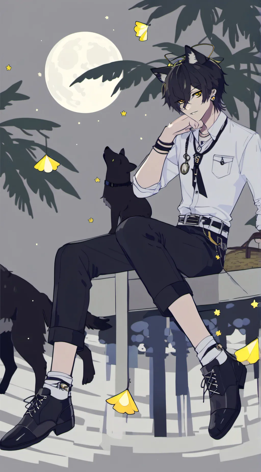 ai character: Jaxx background