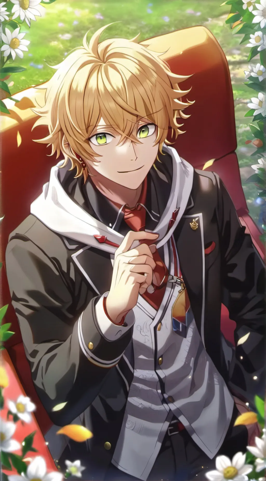 ai character: Denki background