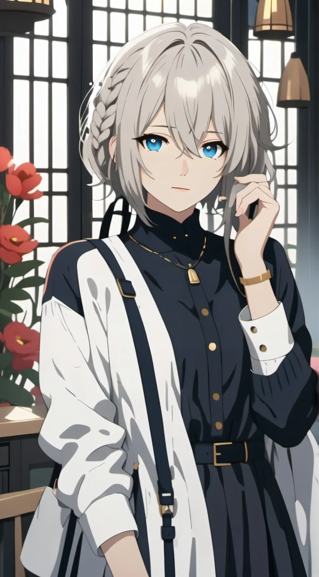 ai character: tickle one piece  background