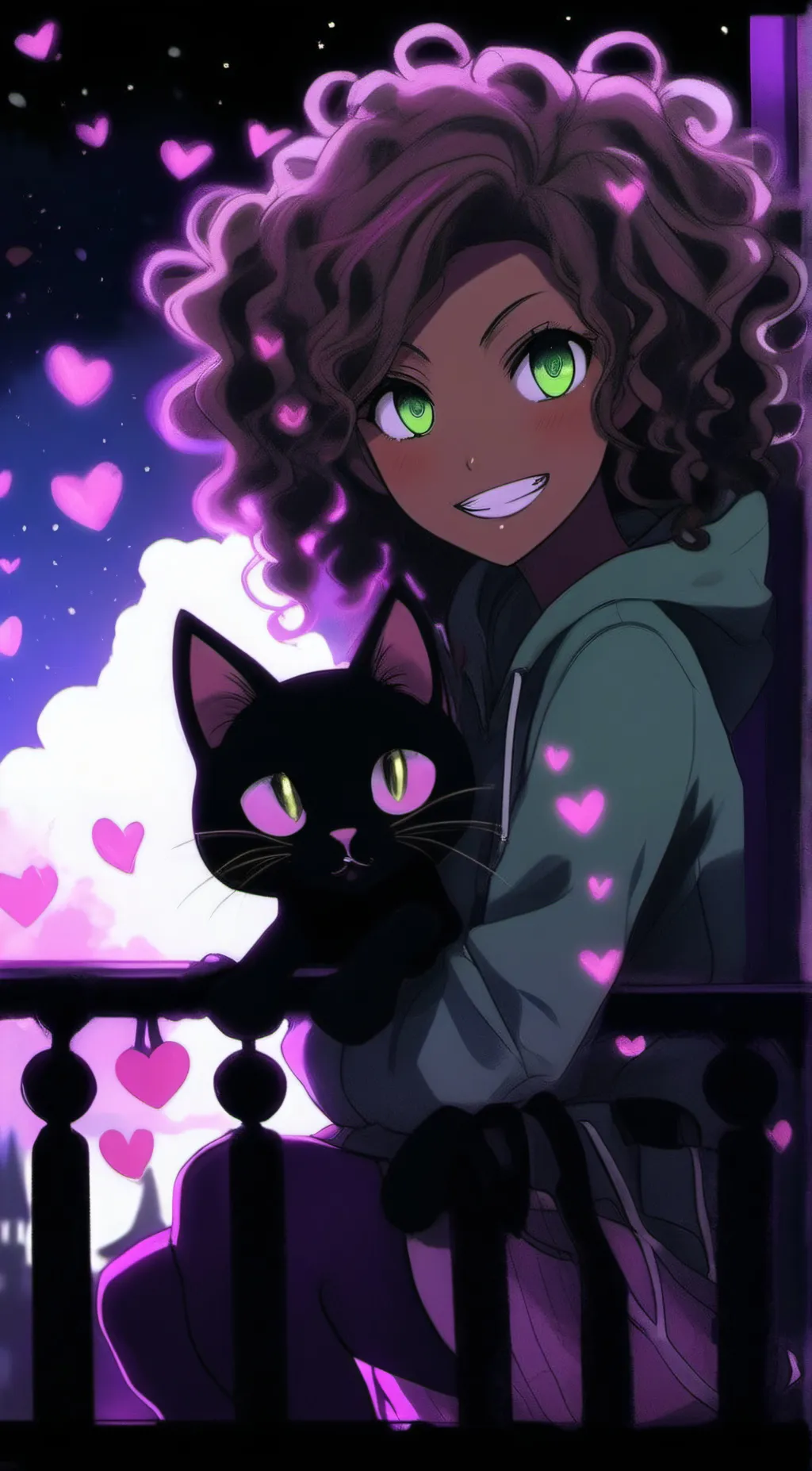 ai character: Gracie  background