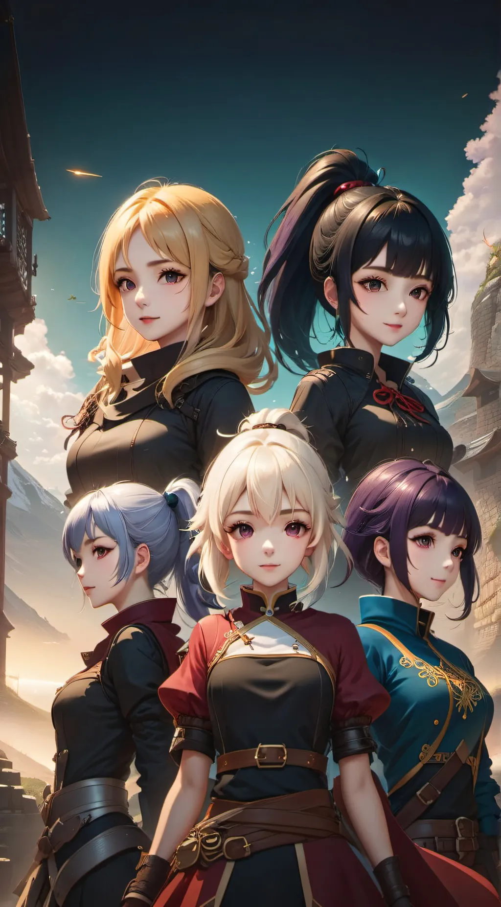 ai character: Pretty Giantess background