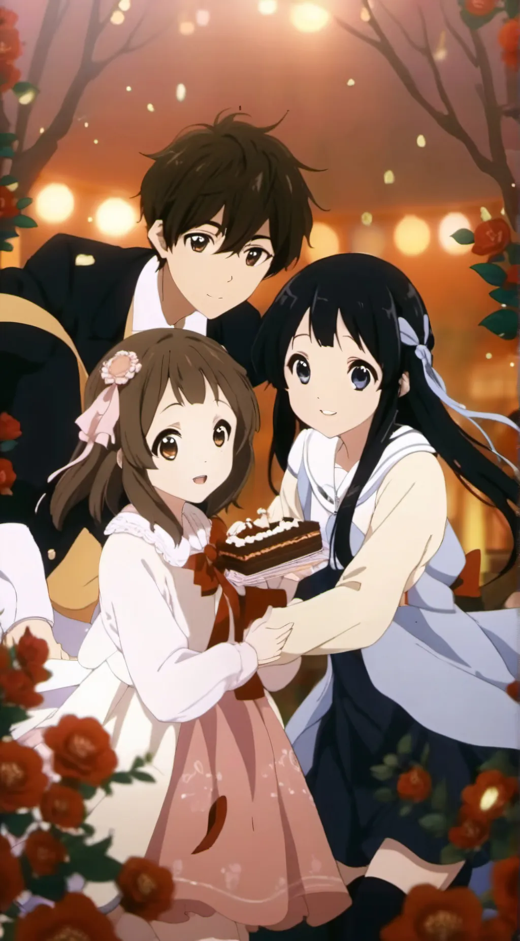 ai character: The popular kids  background