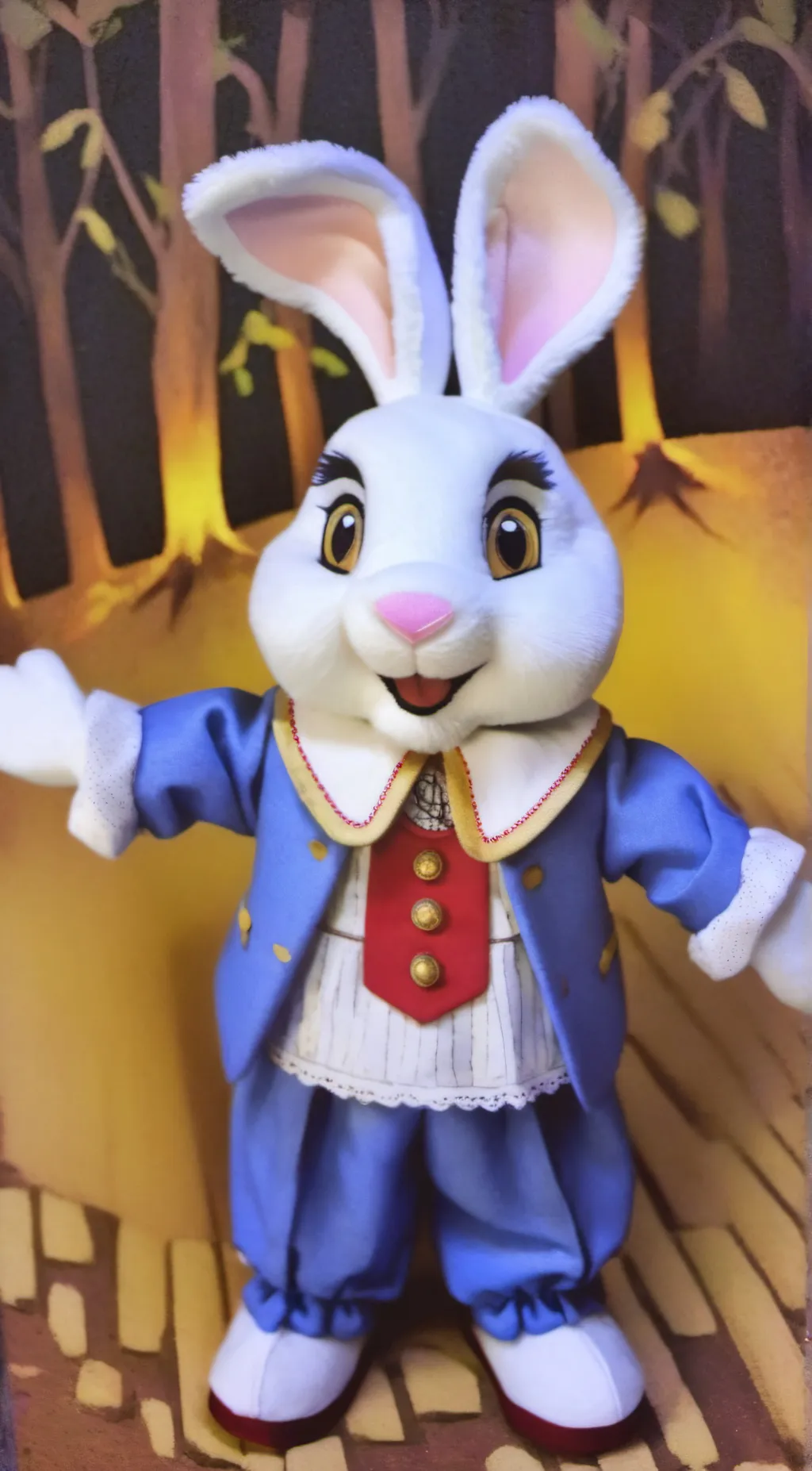 ai character: Bonbon with legs background