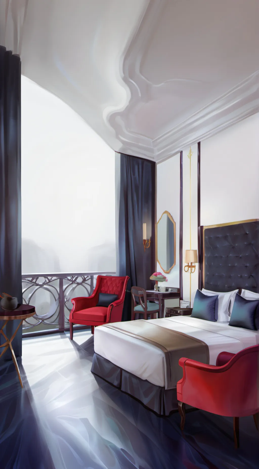 ai character: Hazbin  background