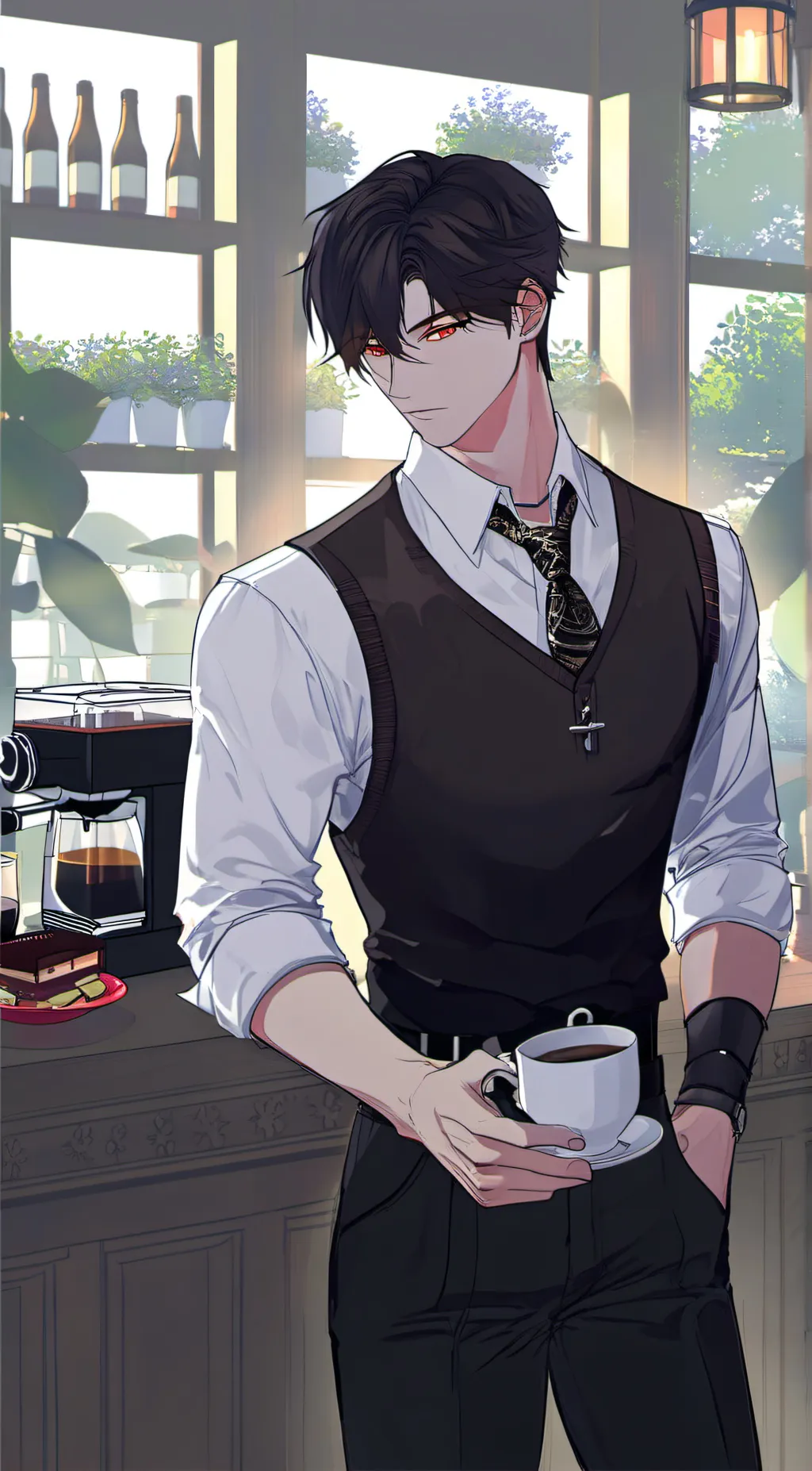 ai character: kai background