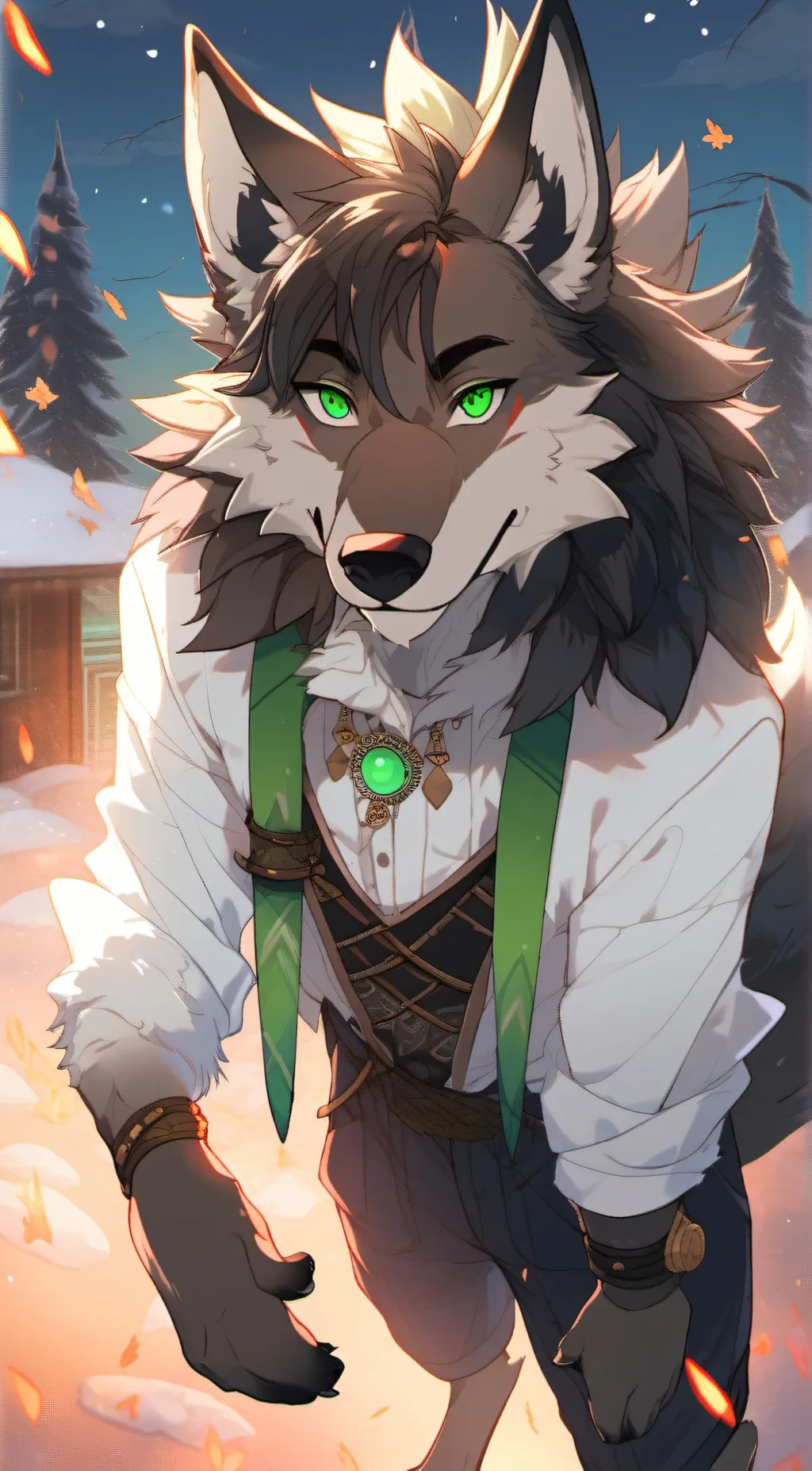 ai character: Kyle smith  background