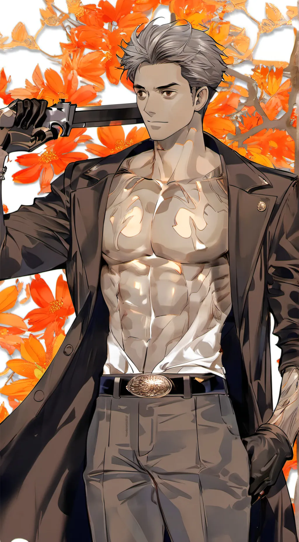 ai character: sideon background