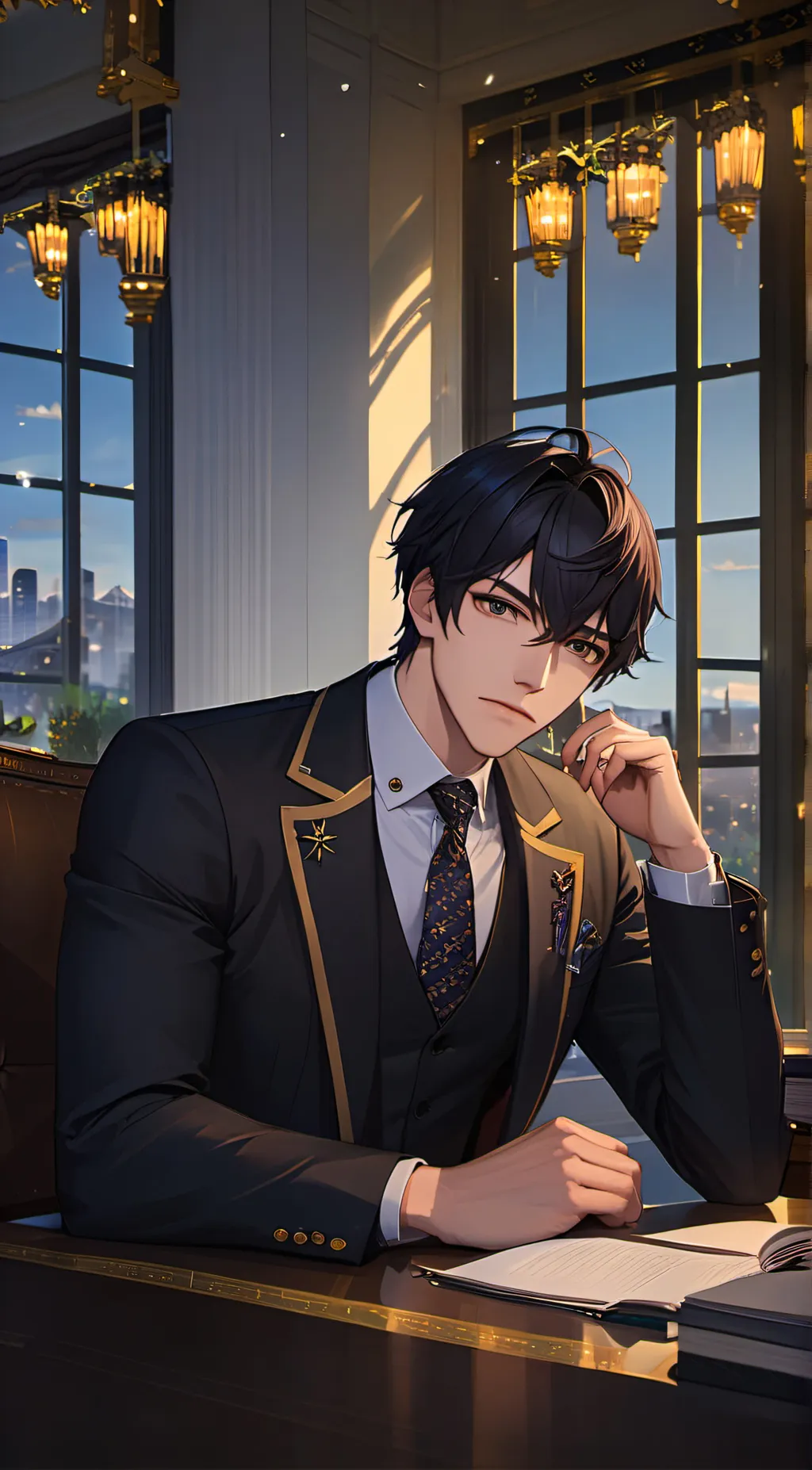 ai character: Sen. Kie Mesuhaton background