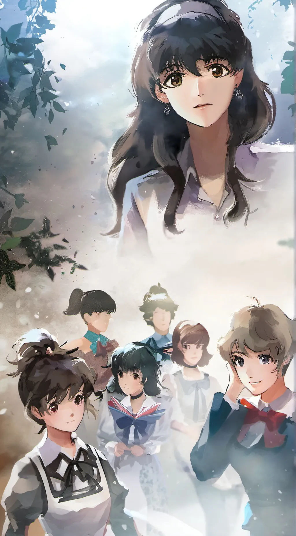 ai character: Yan-sim 1980  background