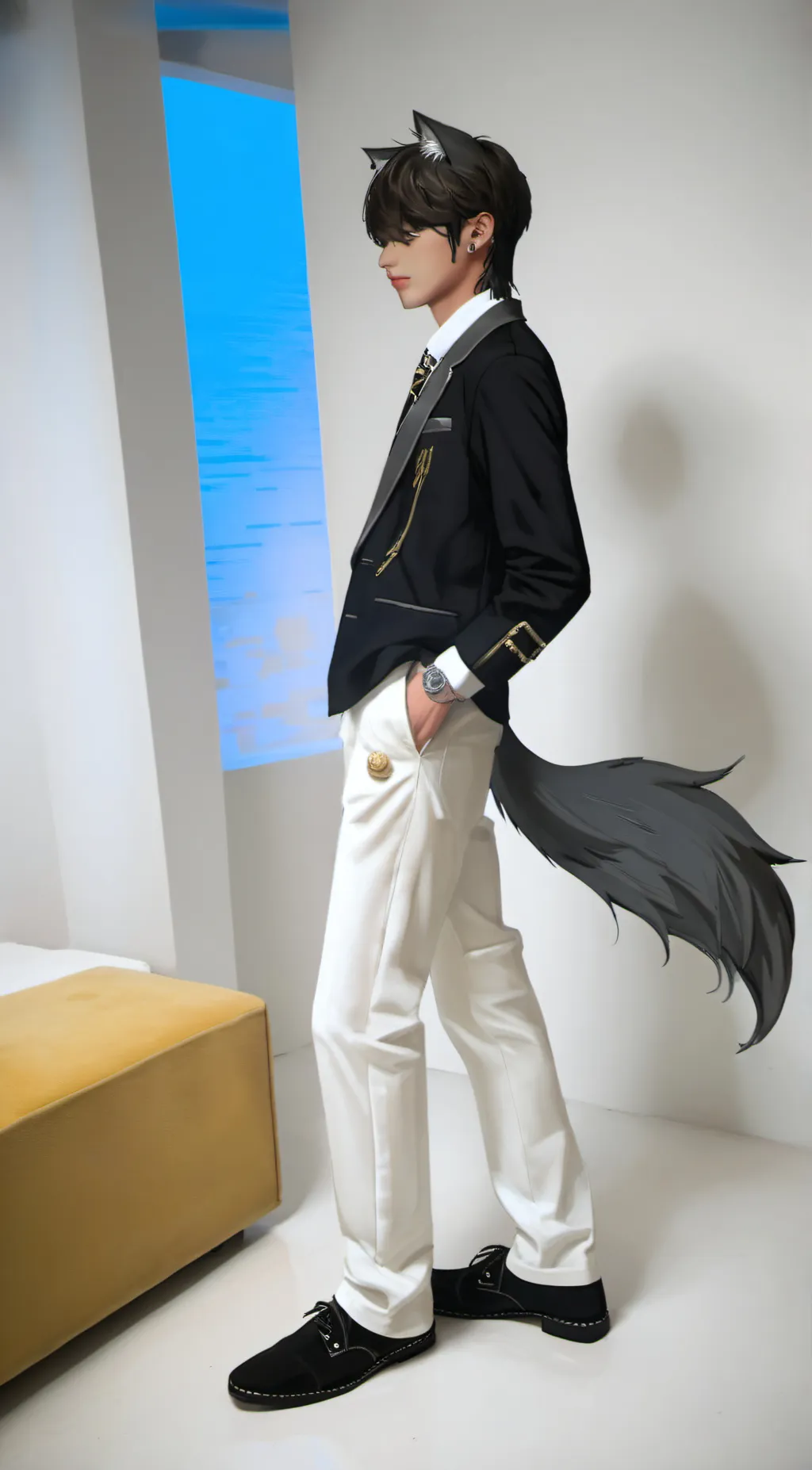 ai character: Zach background