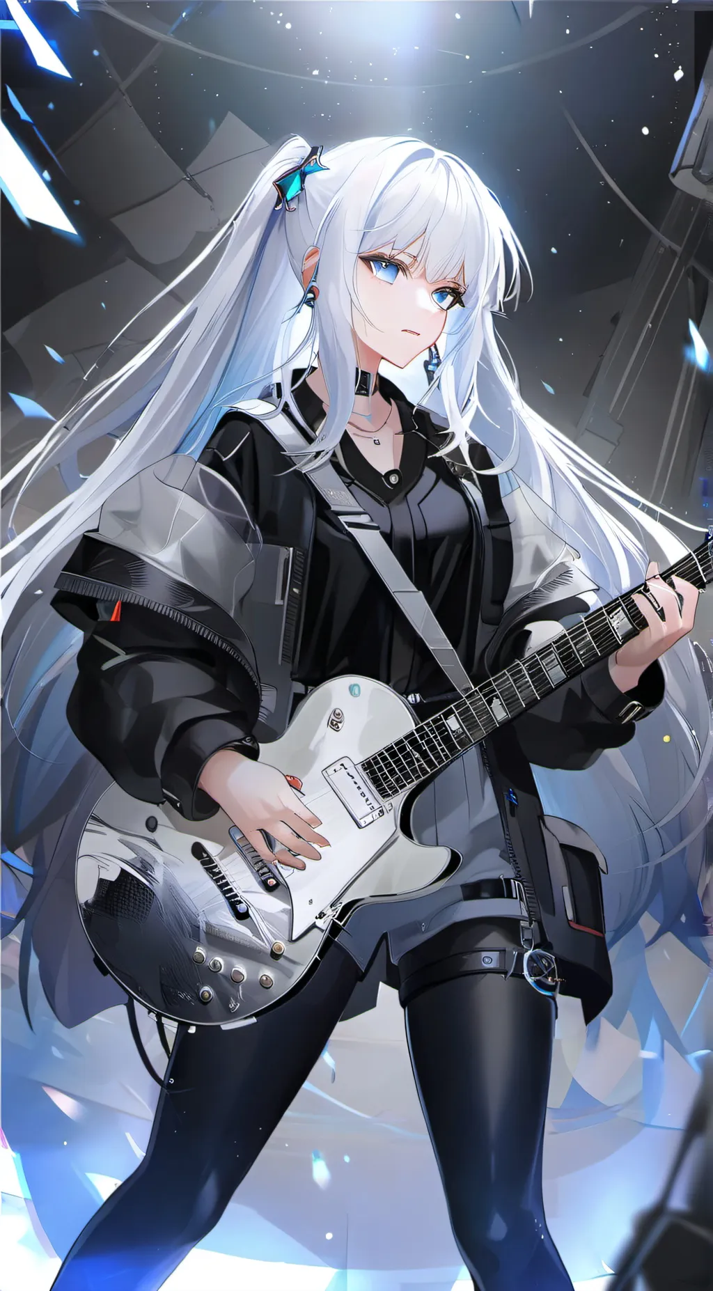 ai character: Rockstar gf background