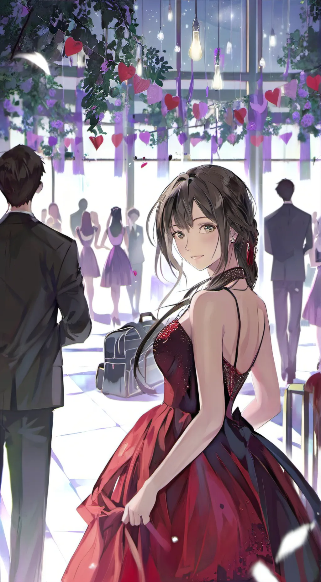 ai character: juila  background