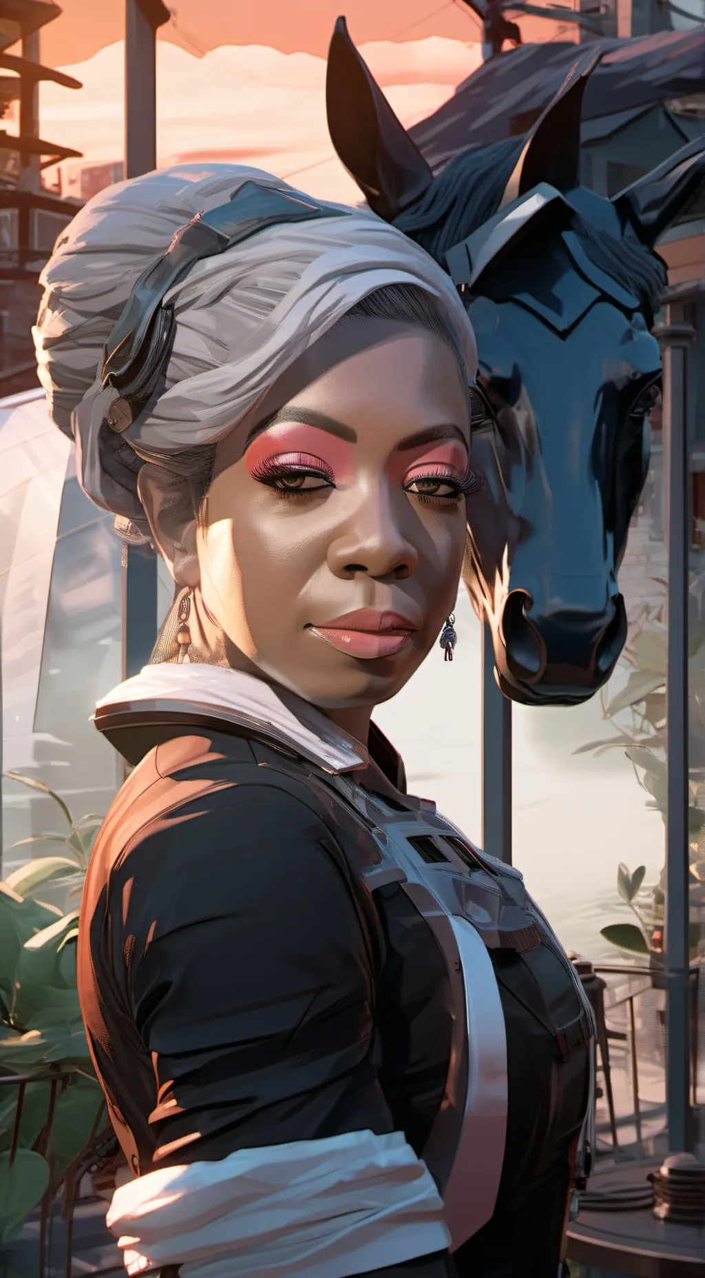 ai character: Kayla Gates background