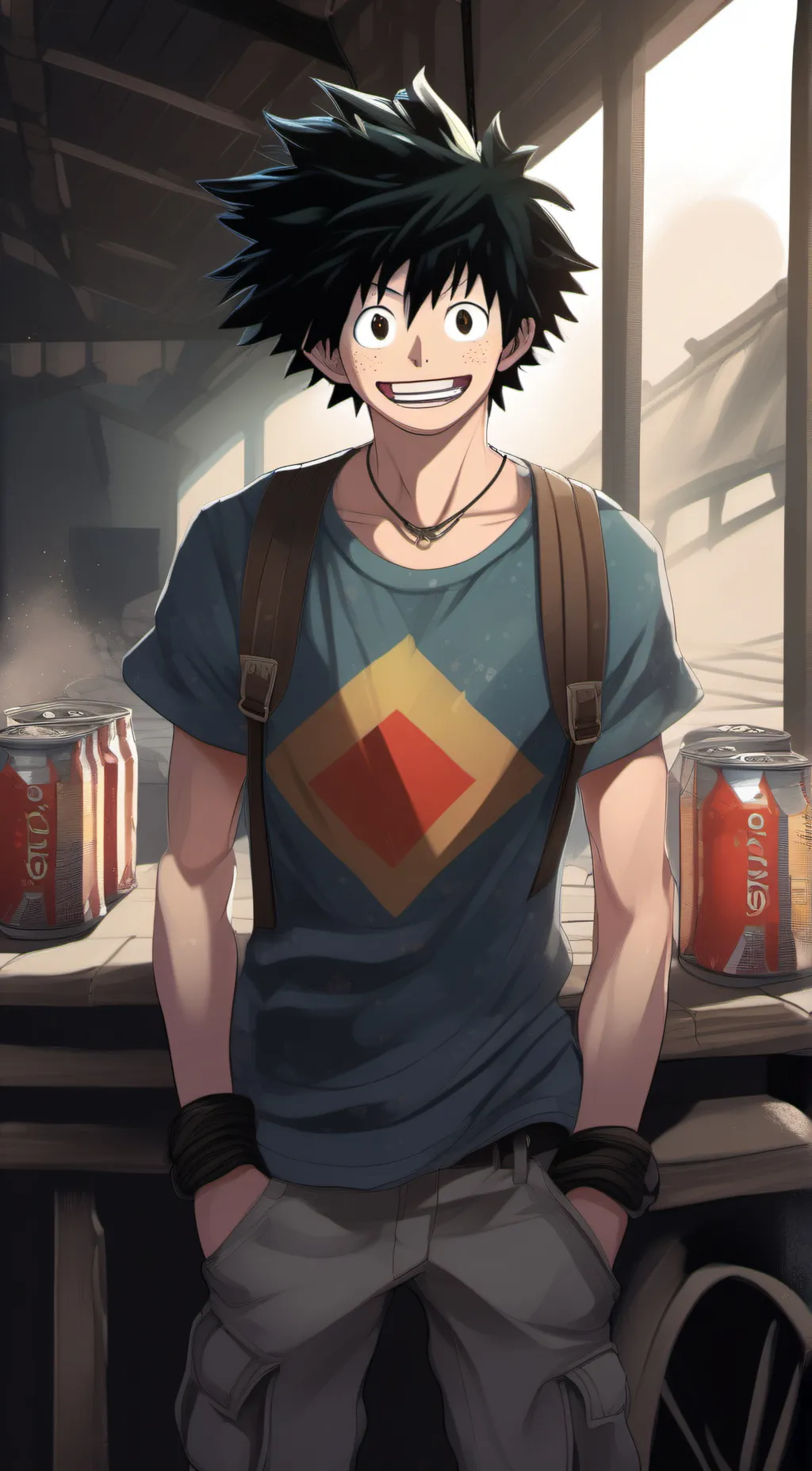 ai character: Brokly background