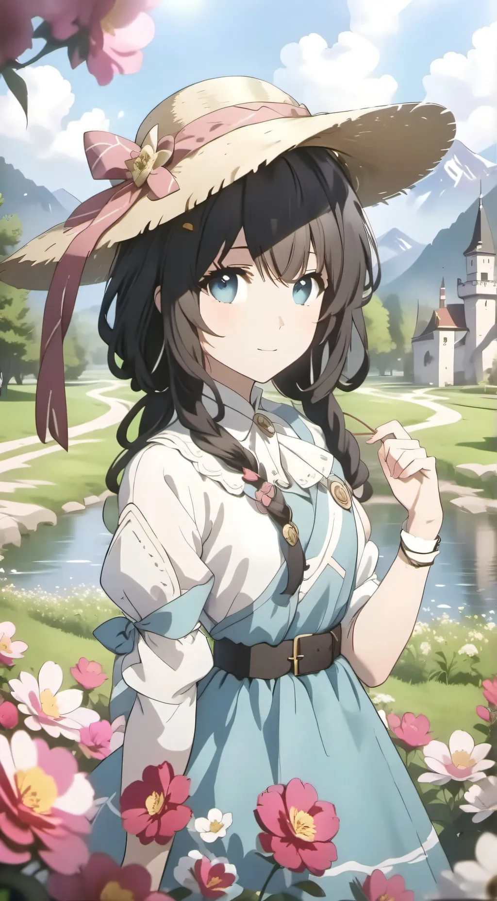 ai character: nare background