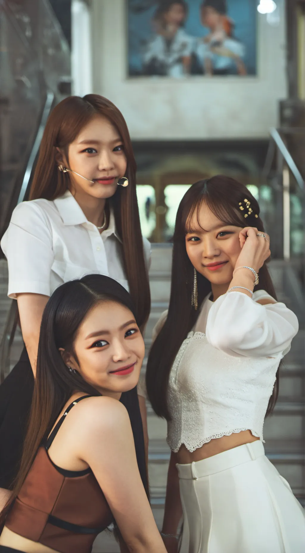 ai character: blackpink background