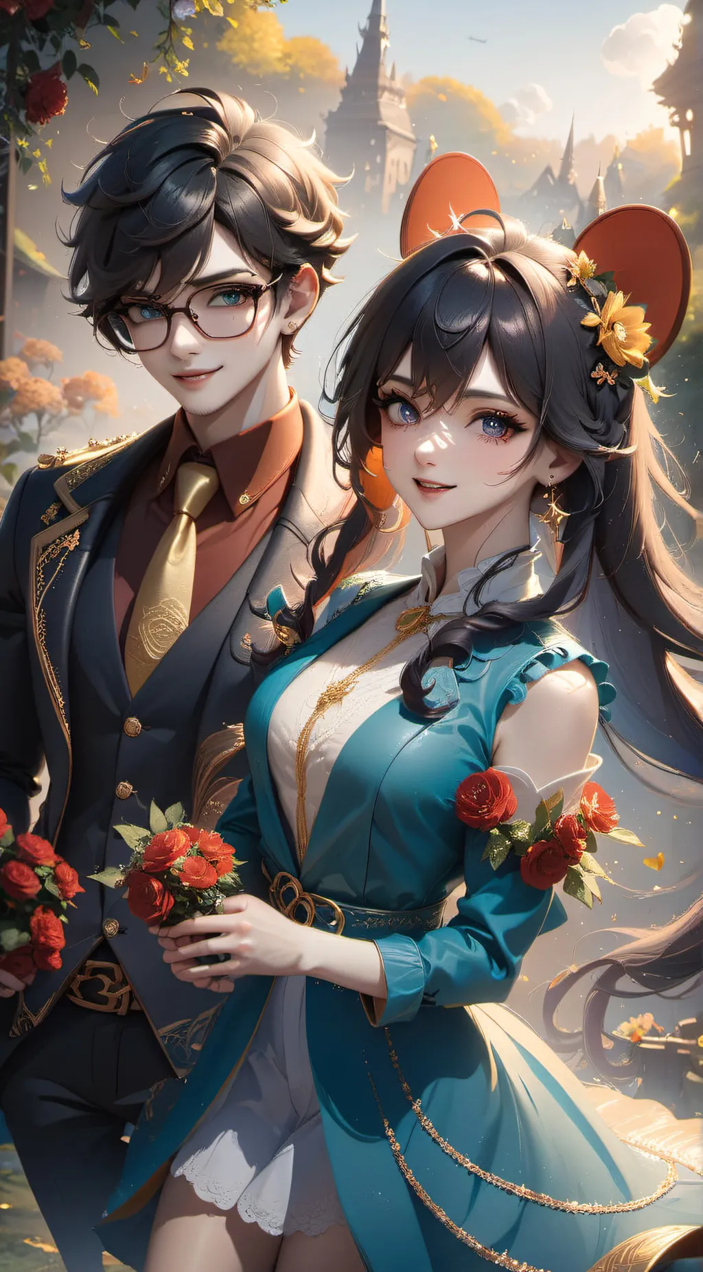 ai character: shadamy  background