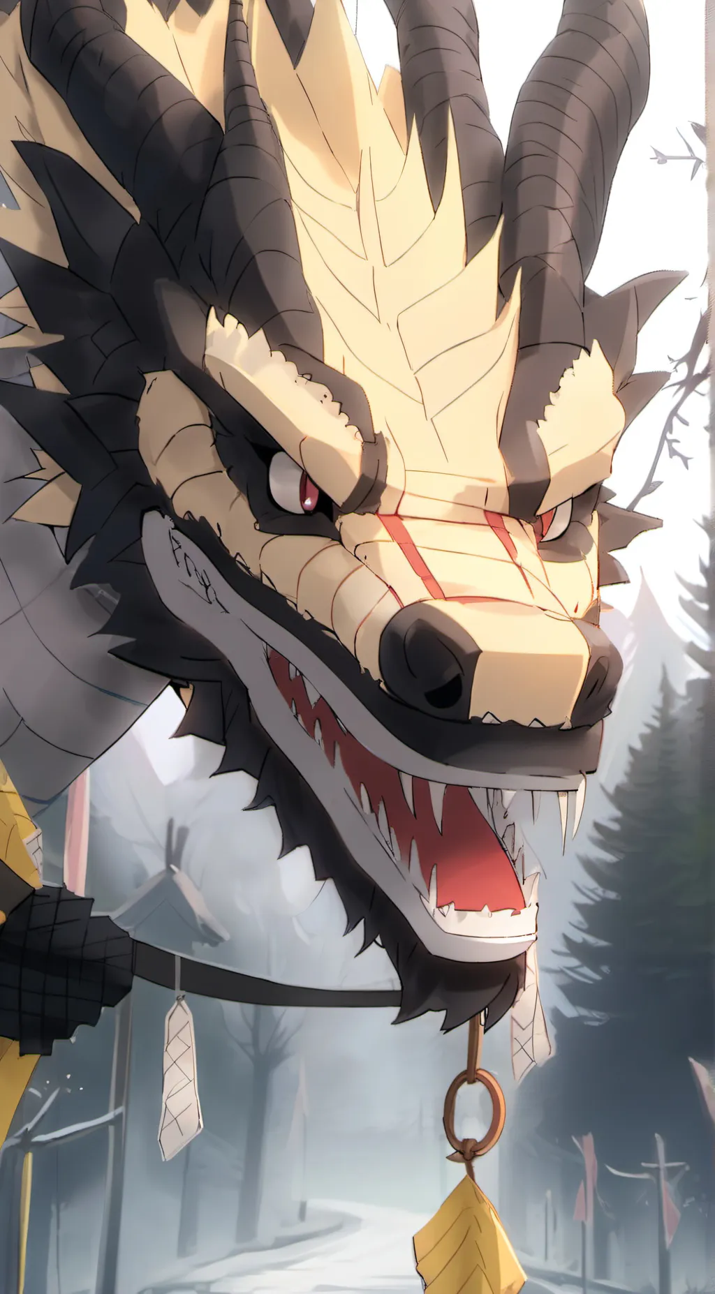 ai character: stitch  background