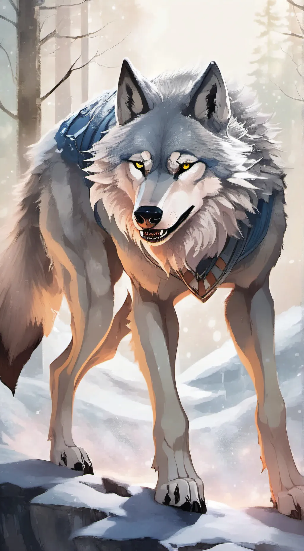 ai character: Isaiah  background