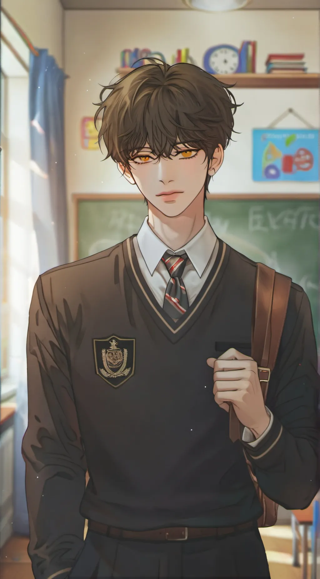 ai character: Shawn background