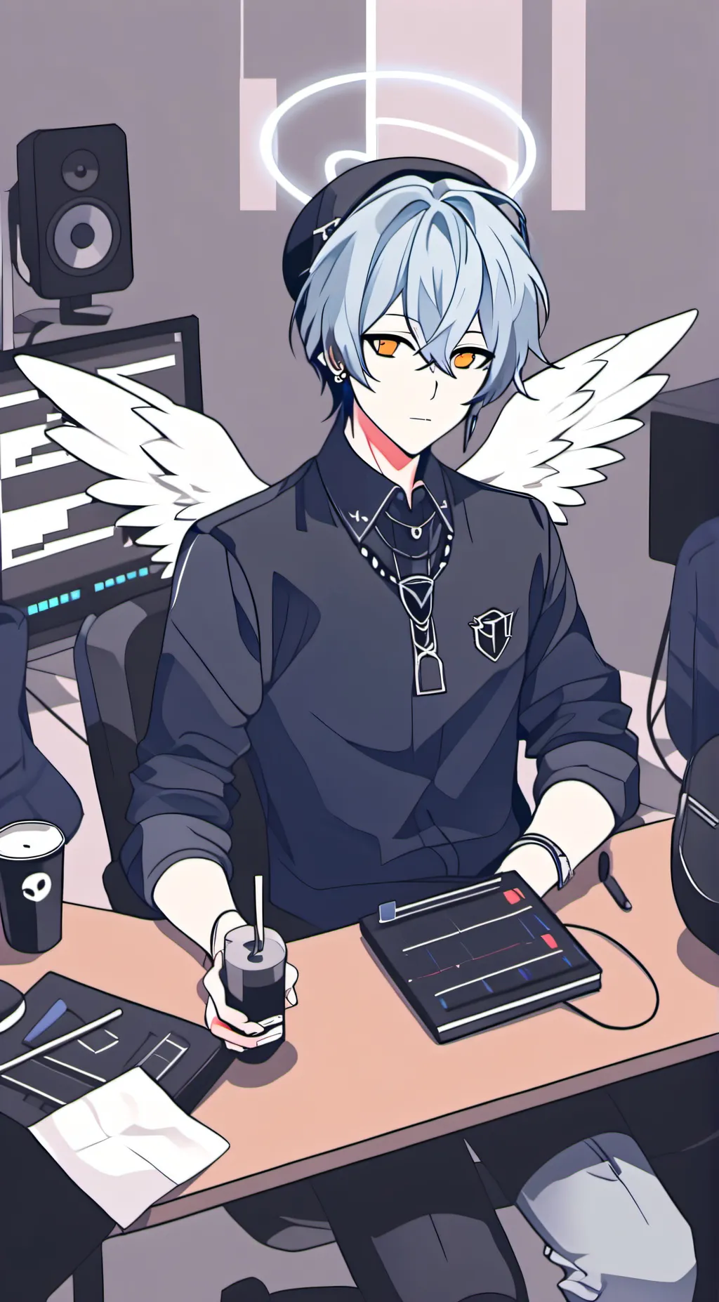 ai character: Skyerm background