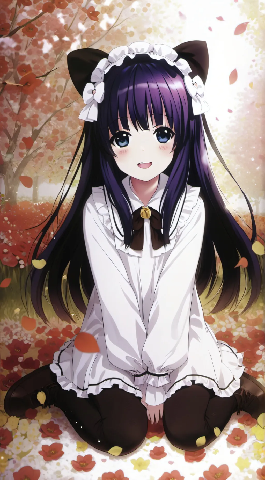 ai character: Mélodie  background