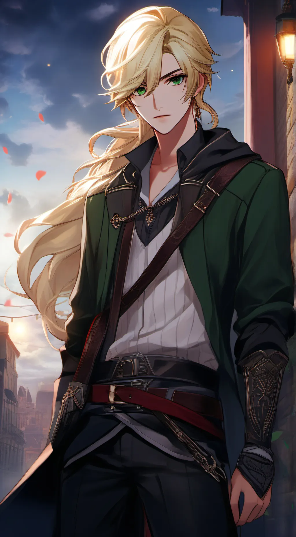 ai character: Alexander  background