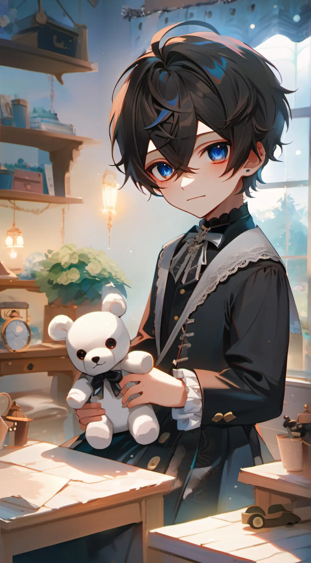 ai character: Alex background