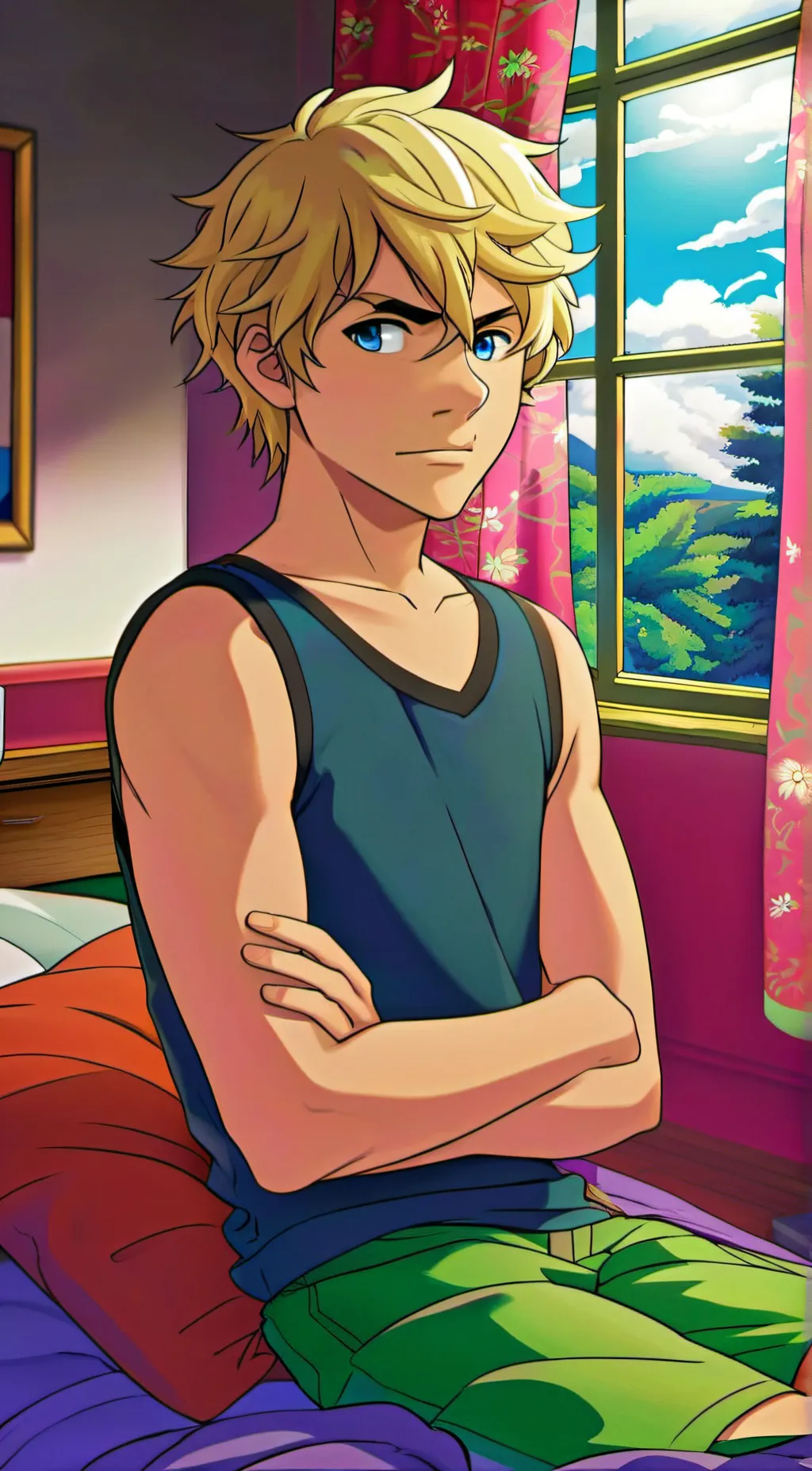 ai character: Brandon background