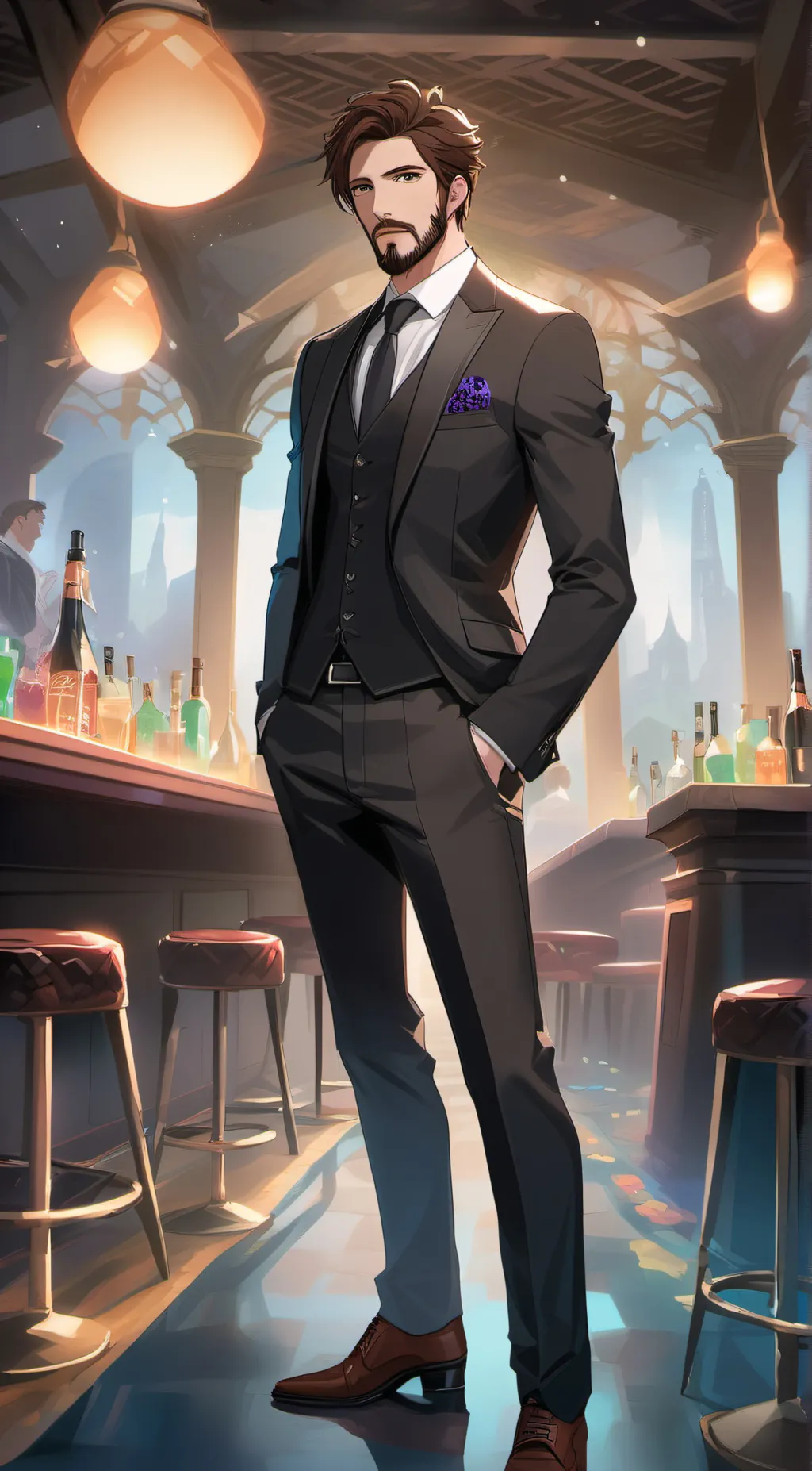 ai character: RYAN background