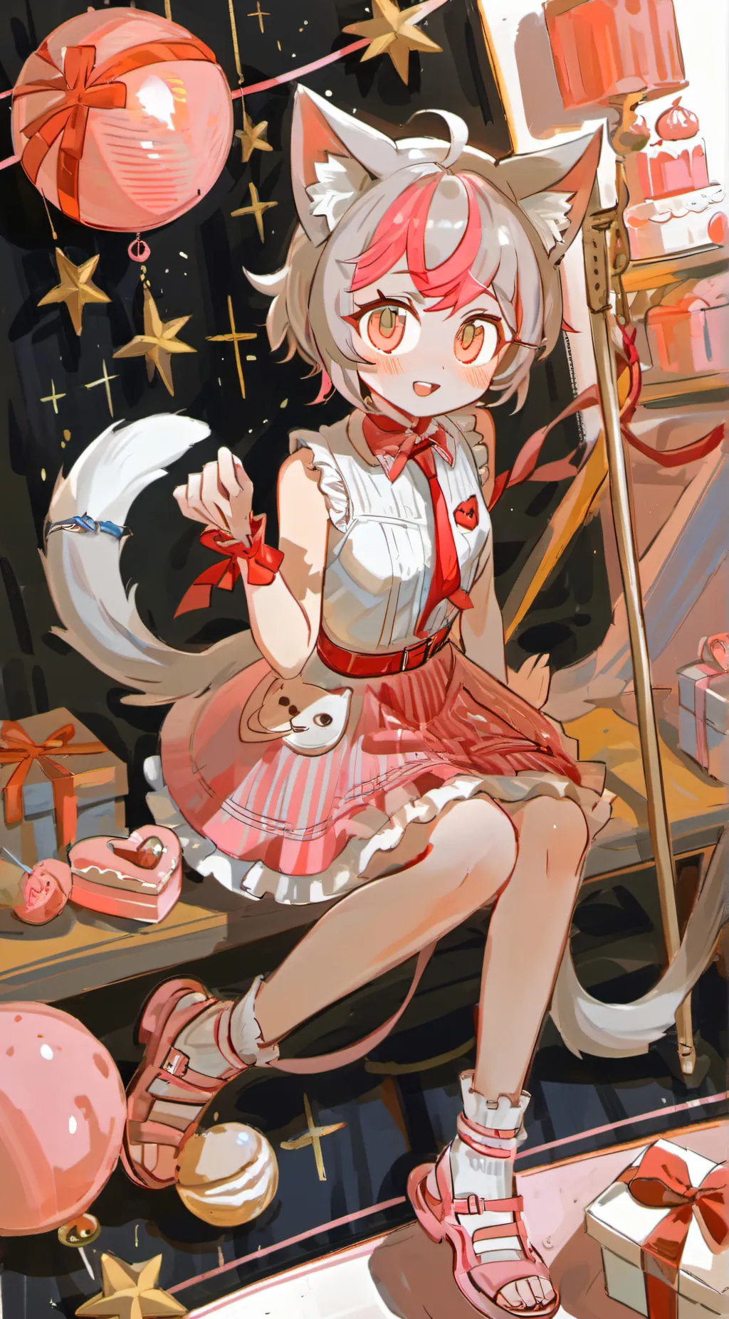 ai character: ♡Fluffy♡ background