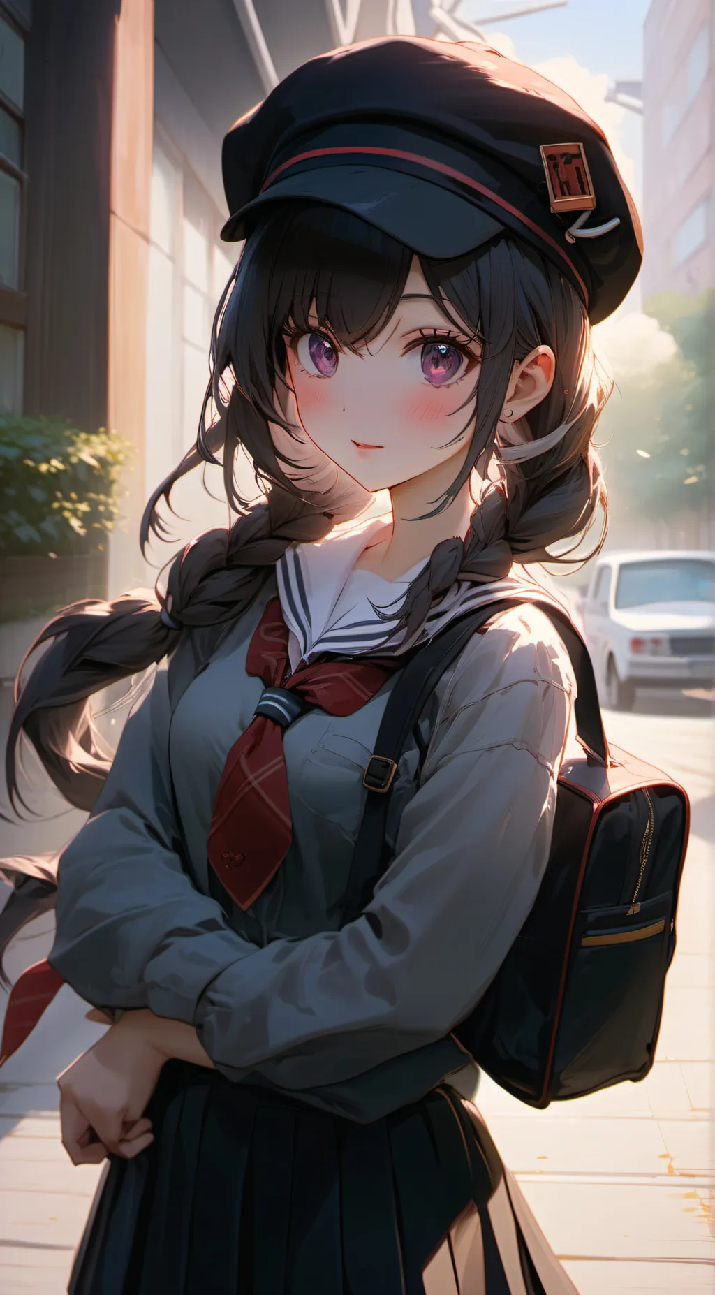 ai character: Maki Kanae background