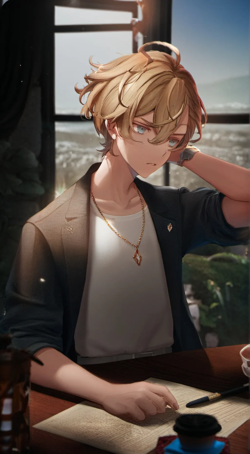 ai character: Jayden background