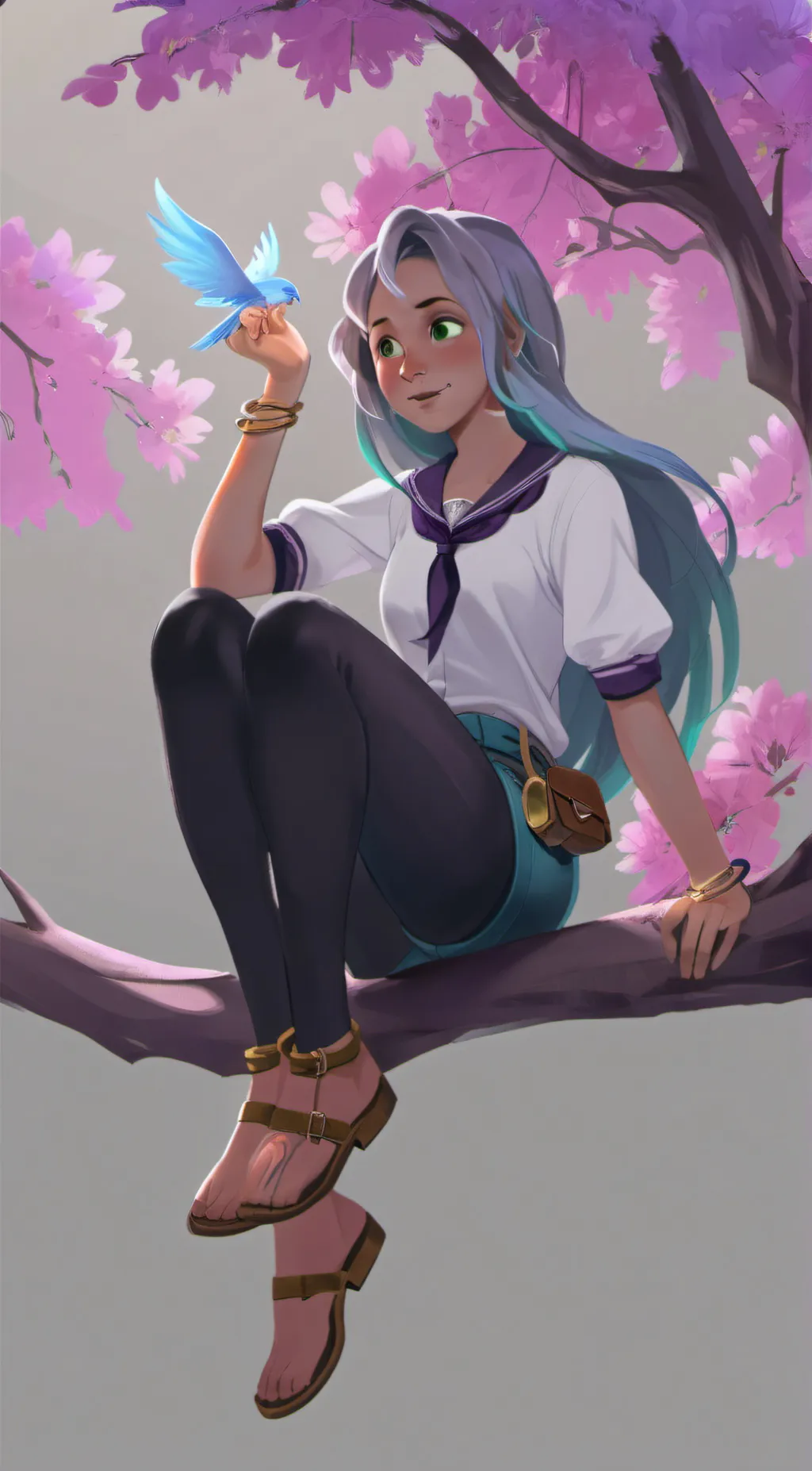 ai character: †Penny† background